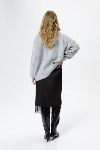 Свитер PiRS 6270 серый - фото 8