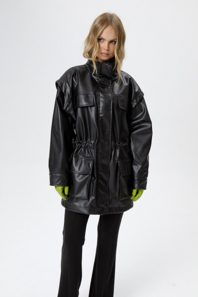 Куртка PiRS 6275 черный - фото 4