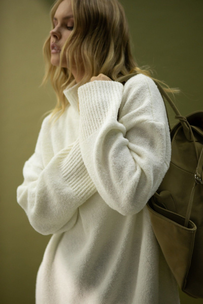 Свитер PiRS 6285 молочный - фото 12