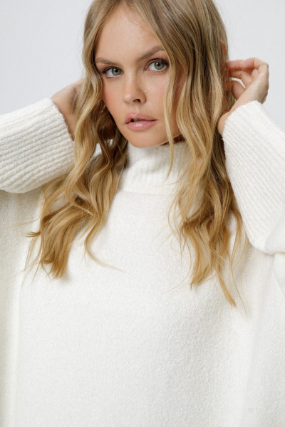 Свитер PiRS 6285 молочный - фото 9