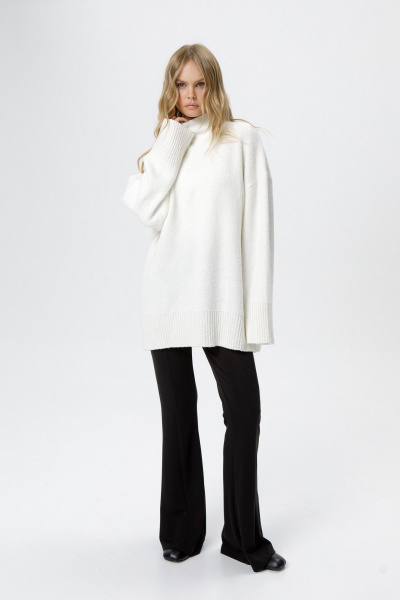 Свитер PiRS 6285 молочный - фото 5