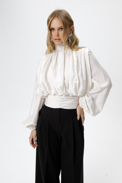 Блуза PiRS 6294 кремовый - фото 1