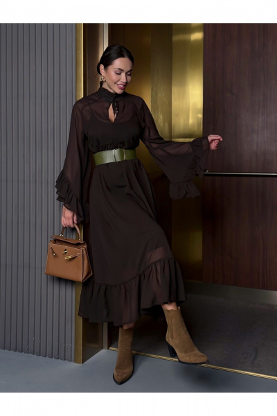 Платье, ремень Pavlova 201 - фото 9