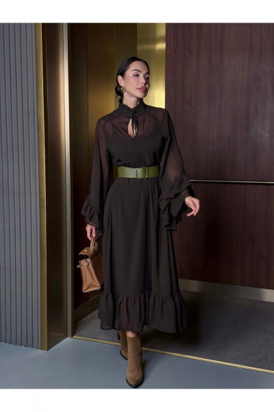 Платье, ремень Pavlova 201 - фото 3