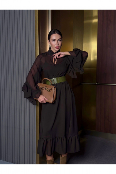 Платье, ремень Pavlova 201 - фото 8