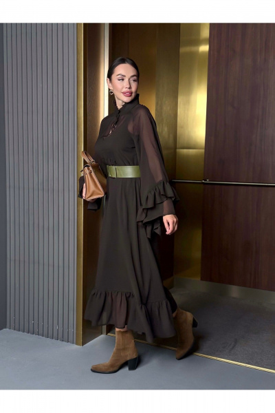 Платье, ремень Pavlova 201 - фото 4