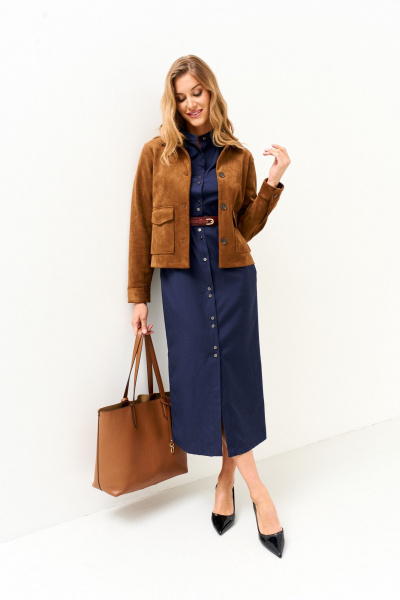 Жакет Mars design 1068 коричневый - фото 4