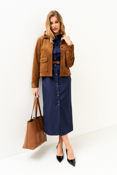 Жакет Mars design 1068 коричневый - фото 3