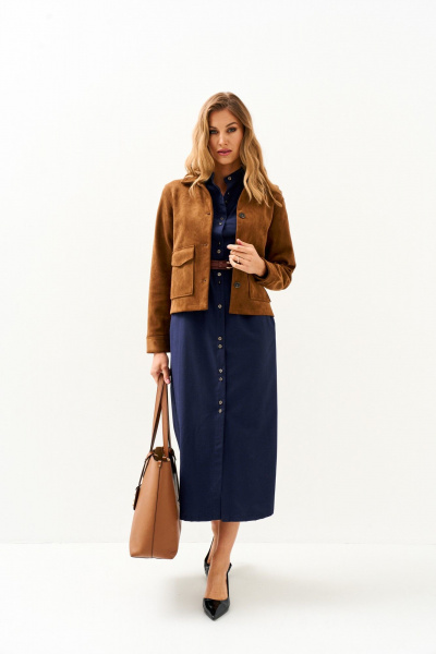 Жакет Mars design 1068 коричневый - фото 2