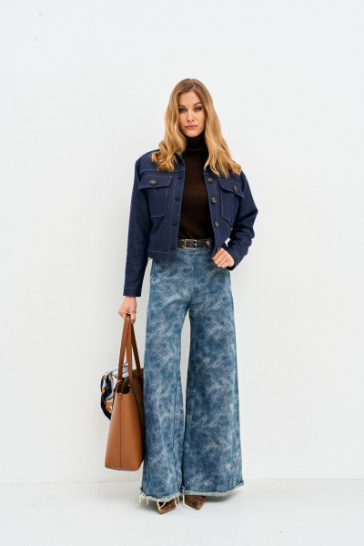 Брюки Mars design 1086 голубой - фото 4