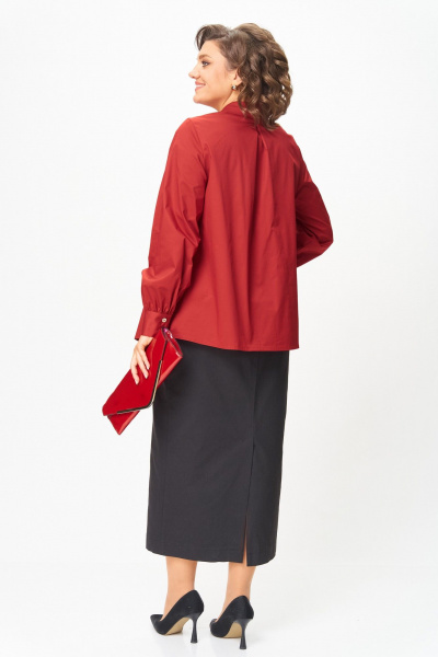 Блуза Michel chic 789 марсала - фото 4