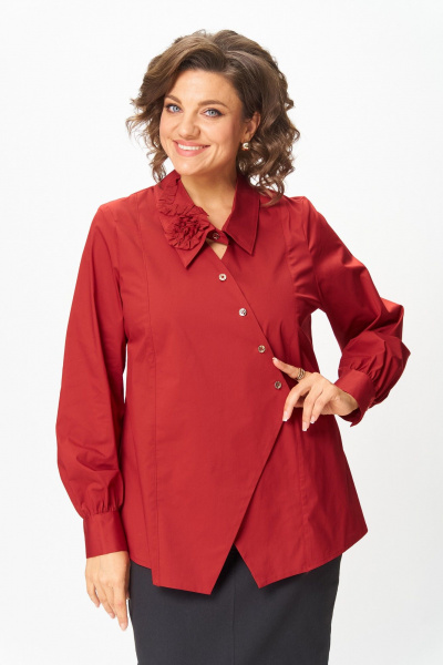 Блуза Michel chic 789 марсала - фото 1