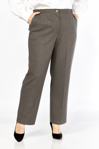 Брюки Элль-стиль 2429 бежевый - фото 7