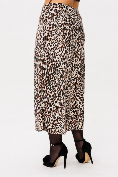 Топ, юбка Anelli 1753 леопардовый_шик - фото 5