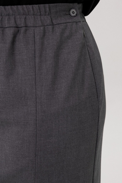 Юбка OVERYOU М227 серый - фото 4