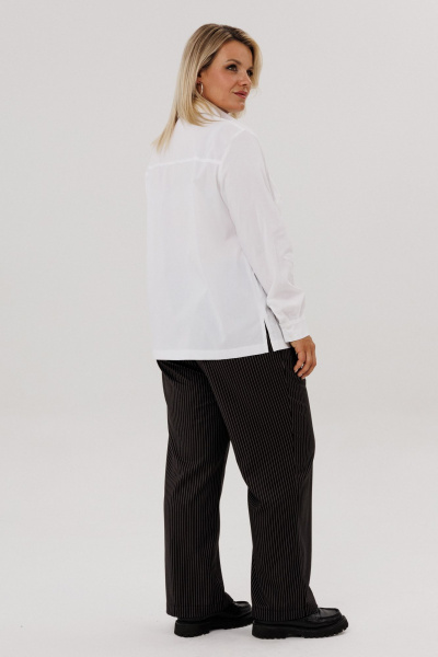 Рубашка OVERYOU М231 белый - фото 5