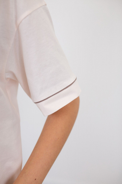 Сорочка Купалинка 40000G.158-164 кокос - фото 4