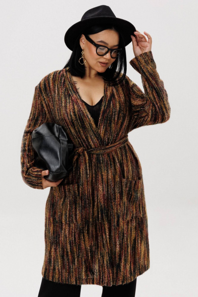 Кардиган Anastasia 1278 мультиколор - фото 5