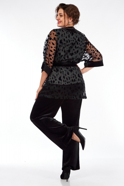 Брюки, накидка, топ Jurimex 3414 черный - фото 4