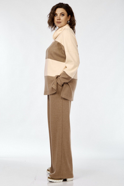 Брюки, джемпер Jurimex 3420 бежево-коричневый - фото 2