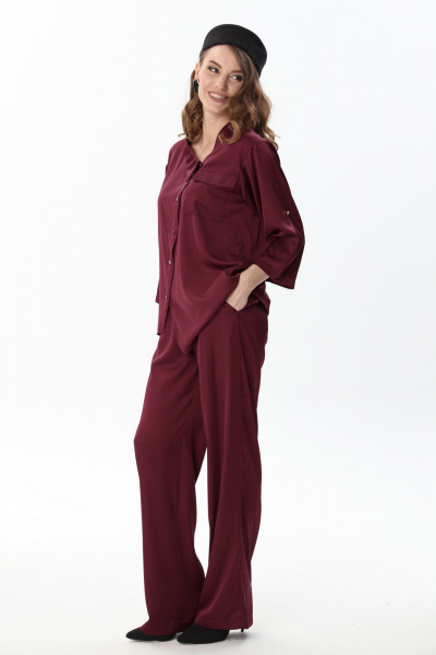 Брюки NikVa 705-18 винный - фото 6
