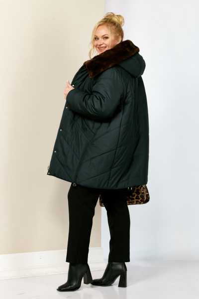 Куртка Shetti 2205 изумруд - фото 9