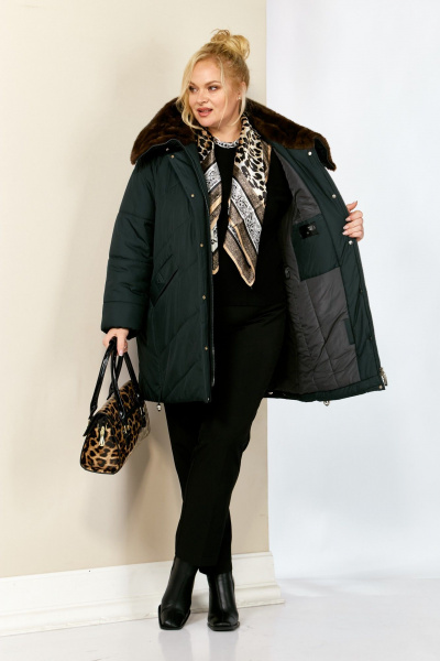 Куртка Shetti 2205 изумруд - фото 8