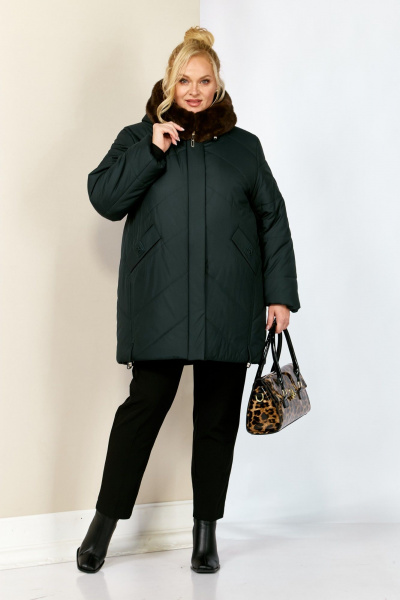 Куртка Shetti 2205 изумруд - фото 7