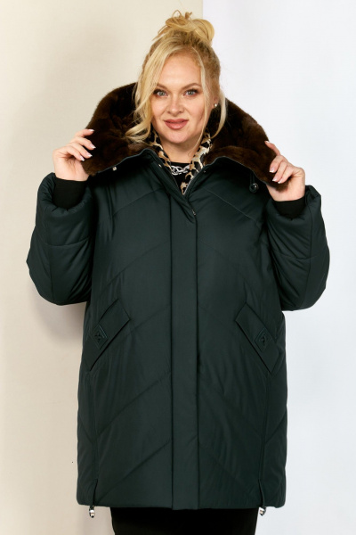 Куртка Shetti 2205 изумруд - фото 5