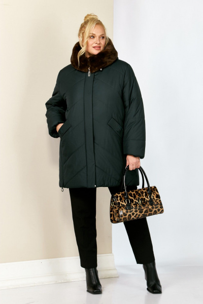 Куртка Shetti 2205 изумруд - фото 2