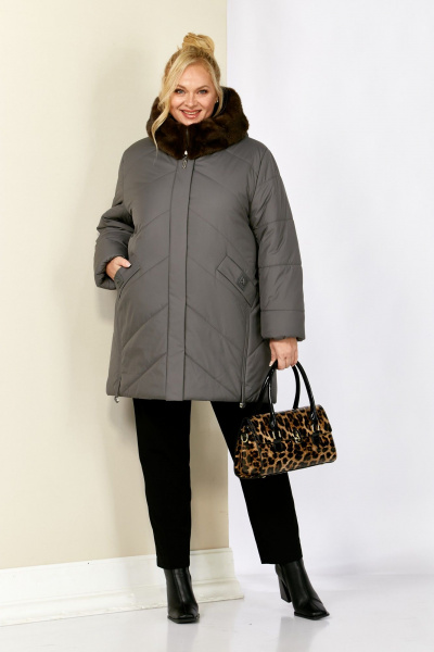 Куртка Shetti 2205 стальной - фото 2