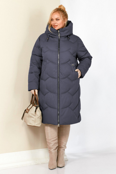 Пальто Shetti 2206 графит - фото 4