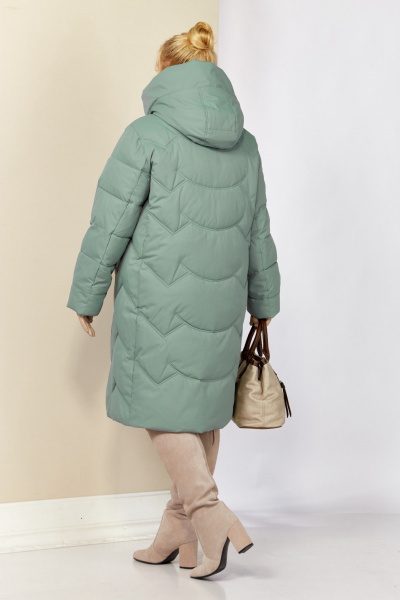 Пальто Shetti 2206 мята - фото 9