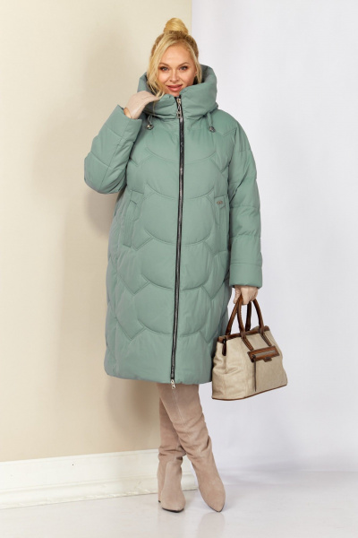 Пальто Shetti 2206 мята - фото 2