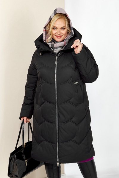 Пальто Shetti 2206 черный - фото 5