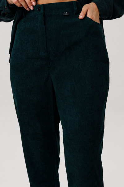Брюки Anelli 1747 зеленый_корд - фото 8