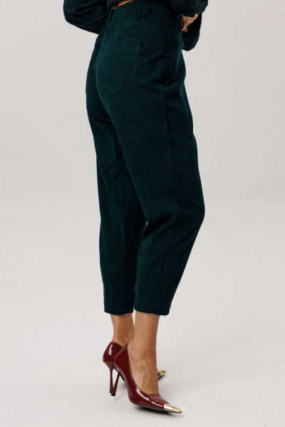 Брюки Anelli 1747 зеленый_корд - фото 4