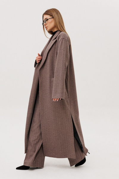 Кардиган Ambera Style 1105-3 шоколад - фото 6