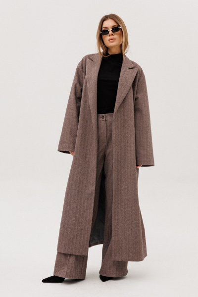 Кардиган Ambera Style 1105-3 шоколад - фото 5