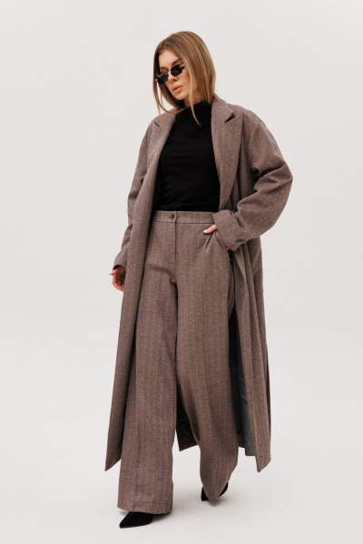 Кардиган Ambera Style 1105-3 шоколад - фото 4