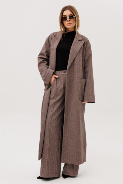 Кардиган Ambera Style 1105-3 шоколад - фото 3