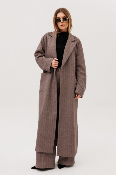 Кардиган Ambera Style 1105-3 шоколад - фото 2