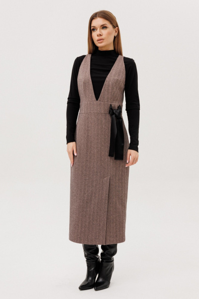 Сарафан Ambera Style 1132 шоколад - фото 1