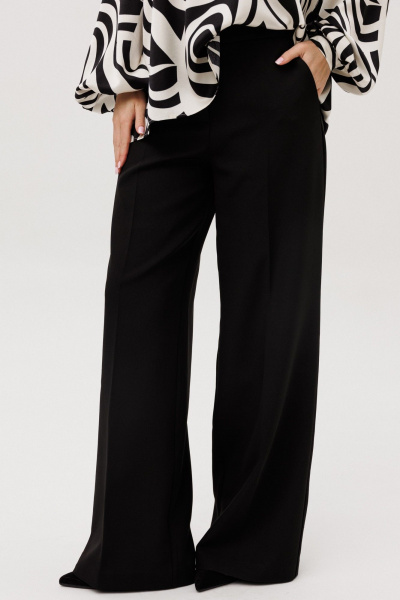 Блуза, брюки Ambera Style 2135-3 черный/белый - фото 3