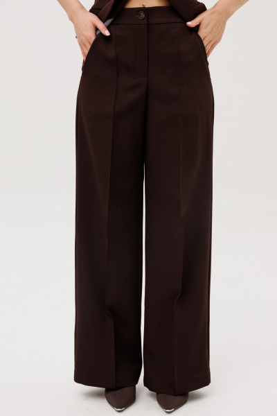 Брюки, жилет Ambera Style 2139 шоколад - фото 4