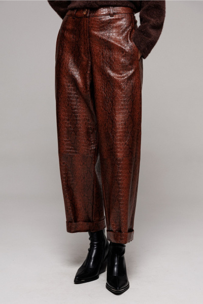 Брюки Butеr 3158/1 коричневый - фото 2