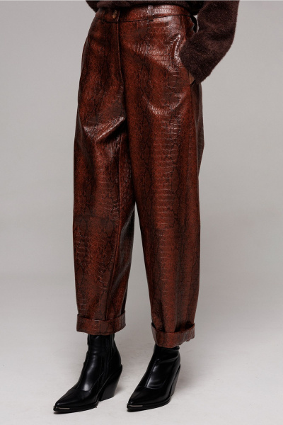 Брюки Butеr 3158/1 коричневый - фото 1