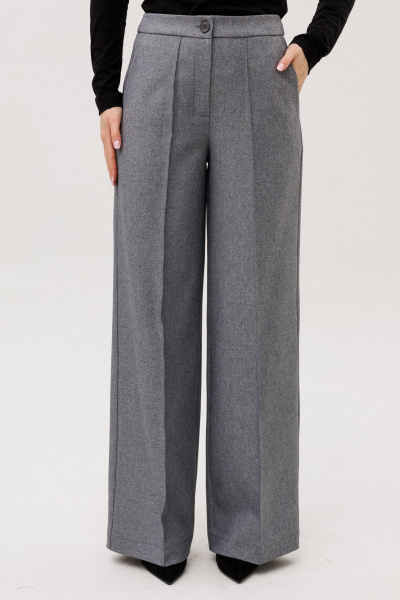 Брюки, водолазка, жилет Ambera Style 3013-1 серый - фото 5