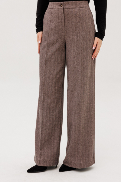 Брюки, джемпер, жакет Amberа Style 3016 шоколад - фото 6