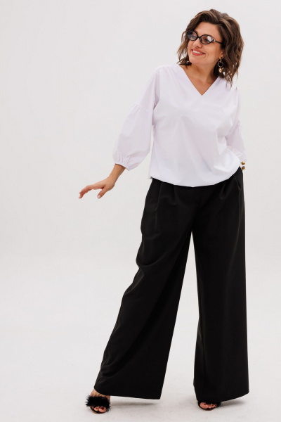 Блуза Anelli 1676 легкость_облаков - фото 9